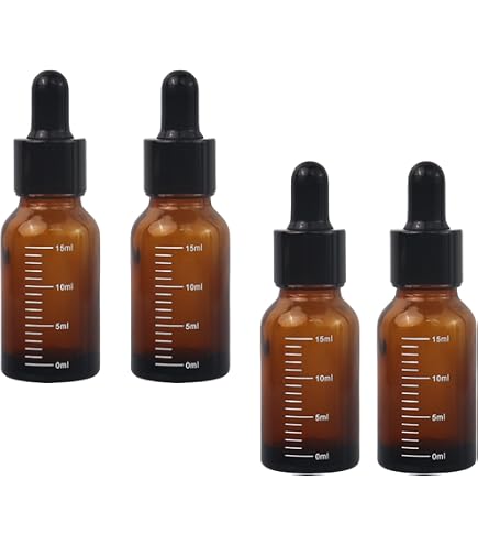 Amazon.co.jp: 生活の木 茶色遮光スポイト瓶 10ml (5本セット