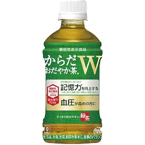 コカ・コーラ からだおだやか茶W 350mlPET ×24本 機能性表示食品