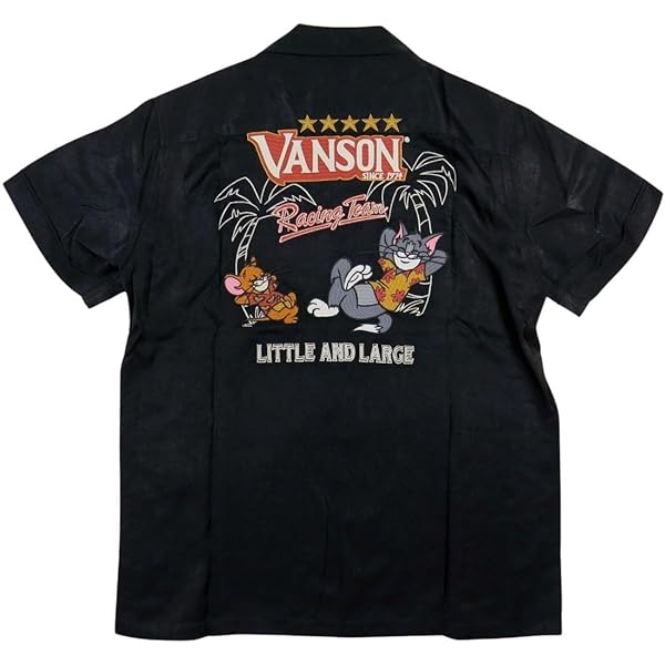 Amazon | [バンソン] TOM and JERRY TJV-2315 半袖 ポロシャツ