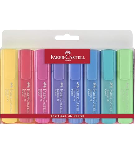 Faber Castell Textliner 1546 Superfluorescent Pastel Fosforlu Kalem 4'lü Fiyatı