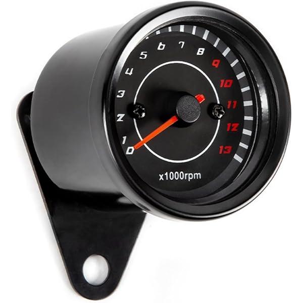 タコメーター汎用品 Amazon.co.jp: 汎用 12V バイク用 機械式 スピードメーター タコ