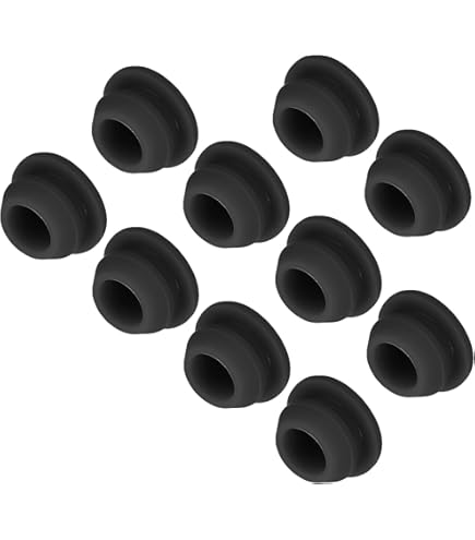 Amazon.co.jp: uxcell 10個 シリコンスナップインロッキングホール