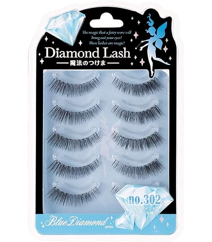 Amazon | ダイヤモンドラッシュ Diamond Lash 【no.304】5ペア(上