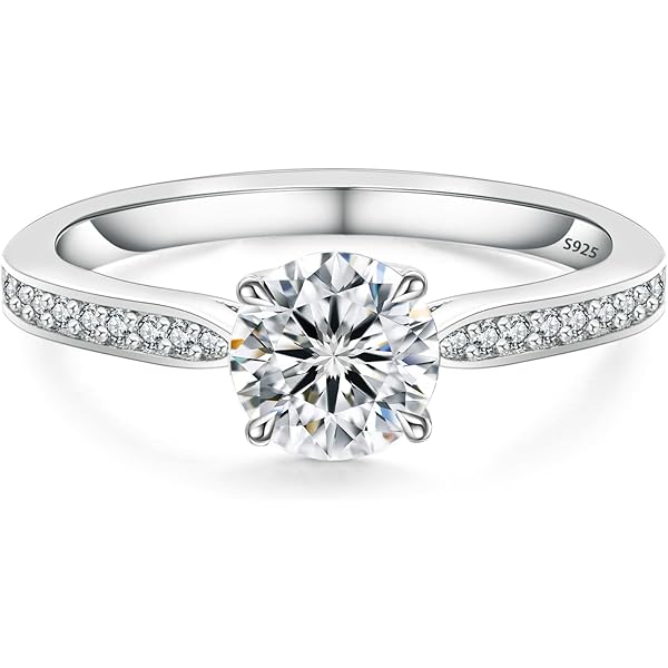 【4ct】最高級モアサナイト ハートリング 9号 4ct】最高級モアサナイト ハートリング 9号