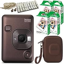Amazon.co.jp: チェキ instax mini LiPlay リプレイ ディープブロンズ 
