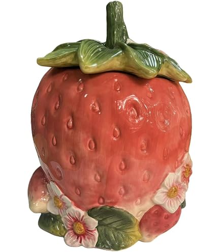I Tested The Charming Ceramic Strawberry Cookie Jar - Here's Why It's A