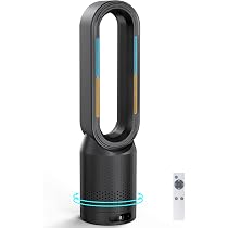 Amazon | 【新登場・冷暖兼用羽なし扇風機】SAMONIC タワーファン