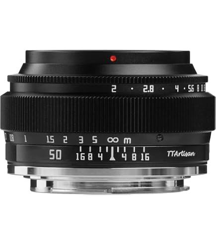 TTArtisan 50mm f/1.2 APS-C (Fuji X Mount) : Amazon.sg: Electronics