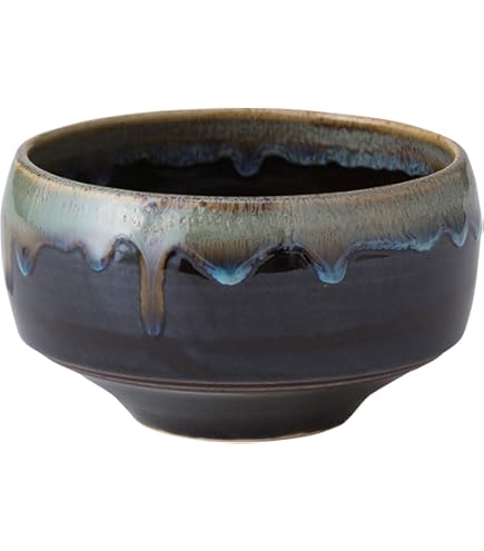 Amazon.co.jp: 加藤貴山 作 天目金彩山水 抹茶碗 京焼 清水焼 茶道具