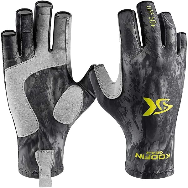 KOOFIN GEAR Fishing Gloves Sun 