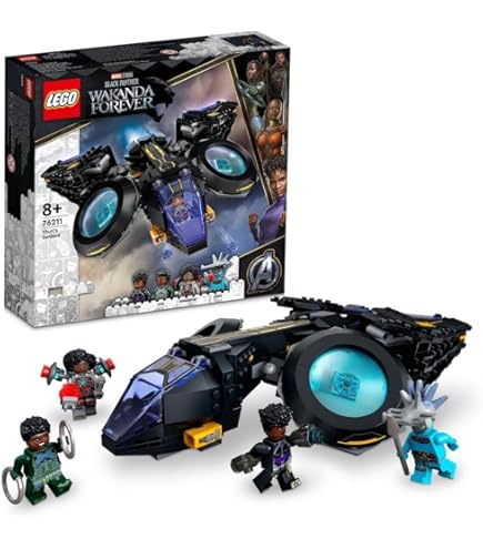 LEGO Marvel Black Panther Wakanda Forever Shuri's Sunbird 76211