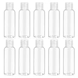 LKCCTKトラベルボトル 100ml 10個 透明 小分けボトル ミニボトル 旅行 出張用 シャンプー 化粧品 化粧水 詰め替え容器