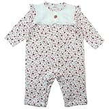 【H28年春物】(日本製) Pample Mousse(パンプルムース) 接結いちごPTレースいちご付きカバーオール 60cm/OW NO.DP-61507