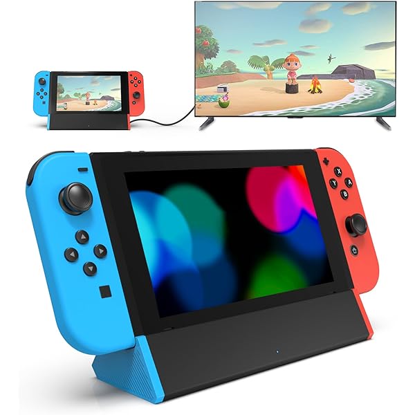 NINTENDO Switch Dock Set (2511631B) : Amazon.sg: Video Games