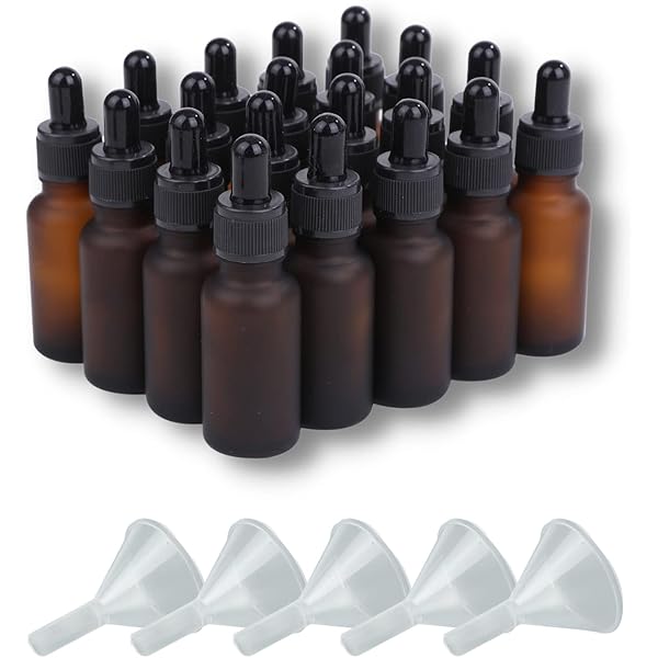 Amazon | dilib 遮光瓶 30ml 15本 遮光ビン アロマ用遮光瓶 アロマ保存