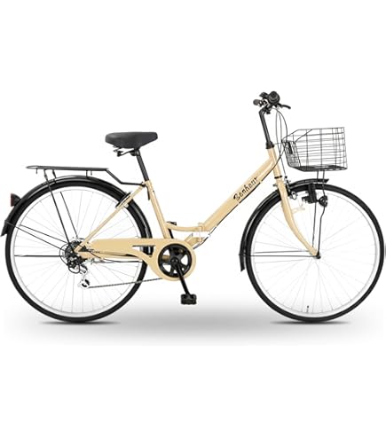 Amazon | ママチャリ シティ 自転車 コンサートシティ276HD サイクル