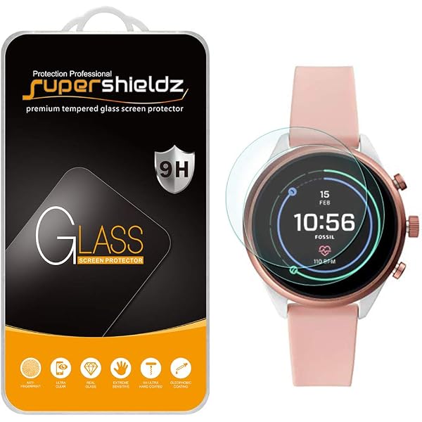 Screen Protector Case Compatible with Fossil Sport FTW6022 Smartwatch  Cover, All-Around TPU Plated Protective Frame Scratch Resistant Bumper  Shell Accessories for Women (Black, FTW6022): Smartwatch Accessories:  Amazon.com.au