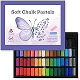 (64色) VIOLETTO 専門家用 無毒性 ソフト パステル セット - チョーク パステル カラー soft short pastels For professionals