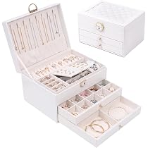 Amazon｜Yoobao アクセサリーケース おしゃれ 引き出しジュエリー