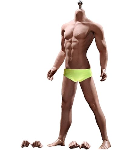 Amazon.co.jp: 1/6スケール 超柔軟性シームレス男性素体(PL2015-M30