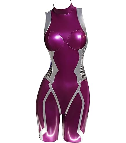 Amazon.co.jp: Miccostumes 女性 ヒーロー コスプレ 衣装 黒い ボディ