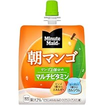 Amazon.co.jp: コカ・コーラ ミニッツ メイド 朝バナナ ゼリー 180g