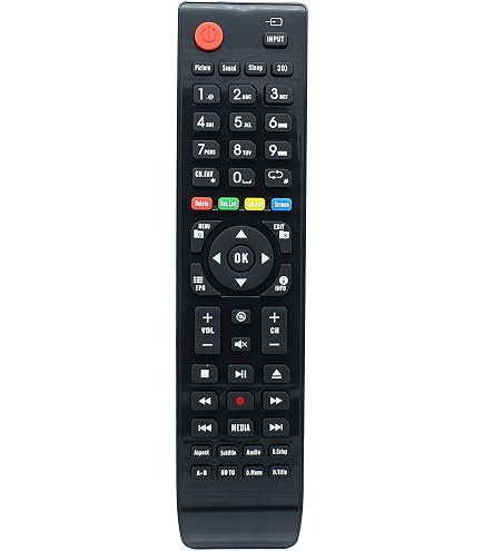 Telecomando Universale Di Ricambio RC-6182 Per TV LCD TEAC - Modelli Selezionati - Nessuna Programmazione