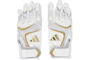 即日出荷 クリアランス 限定 adidas アディダス 野球用 バッティング手袋 TOP1 山田選手使用予定 ホワイト/ゴールド バッティンググラブ LBG203 1182 adi24ss