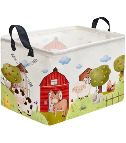 Tableau Histoire En Feutre Animaux De La Ferme – 43x28 Cm + 41 Pièces Animaux & Accessoires, Jeu Éducatif Interactif Pour Enfants 3+ Ans