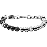 Diesel Men's Stainless Steel Bracelet with Lobster Clasp, Polished