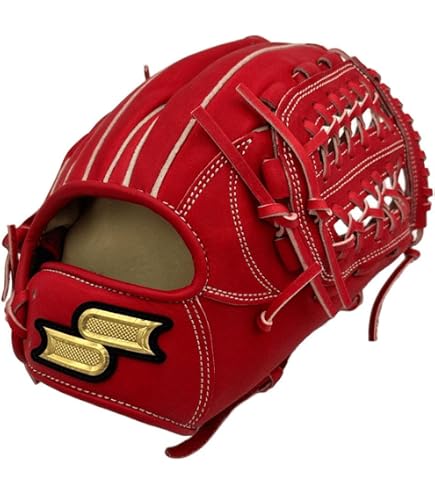 Amazon | SSK(エスエスケイ) 軟式内野手用 SSGB76107 Rオレンジ(33) L