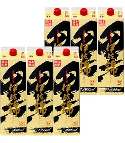 Amazon.co.jp: 本格芋焼酎 黒伊佐錦（黒麹）25度1800mlパック 2ケース