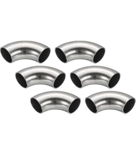 Amazon.co.jp: PATIKIL 2個 90度マンドレルベンドエルボ 外径32 mm 鋼