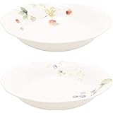 NARUMI(ナルミ) プレートセット ルーシーガーデン 径23cm 2枚セット 電子レンジ温め 食洗機対応 96011-23065P