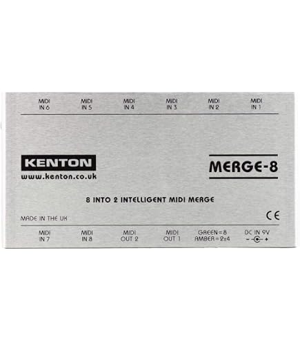 Amazon.co.jp: Kenton Electronics 5アウト MIDI スルーボックス Thru