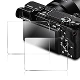 Sony a NEX-7 / a NEX-6 / a NEX-5 / a6000 / a6300 / a5000 用 ガラスフィルム AFUNTA 保護フィルム 液晶保護フィルム スクリーンプロテクター 2枚入り