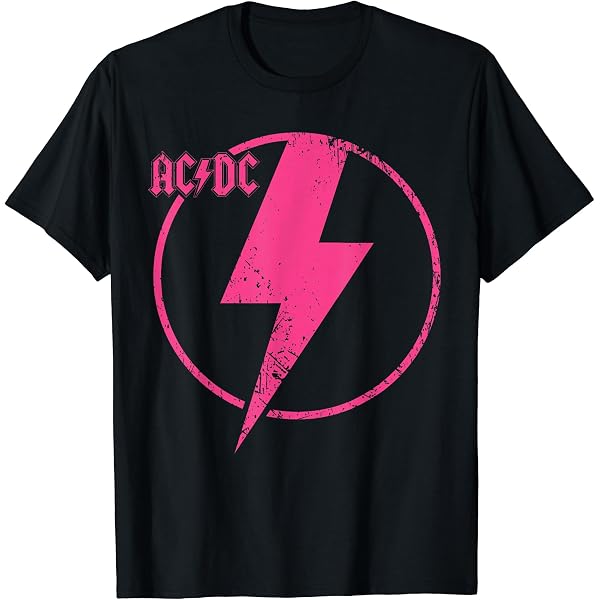 Amazon | AC/DC アンガス・ヤング・プロブレム・チャイルド Tシャツ
