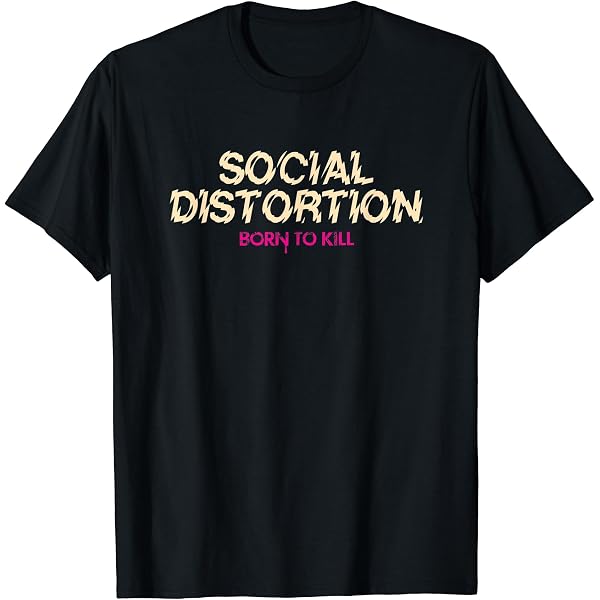 Amazon | 公式 Social Distortion Torn ロゴ Tシャツ | Tシャツ