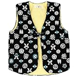 ポンチョ 家紋 ブラック 90サイズ 男の子 日本製