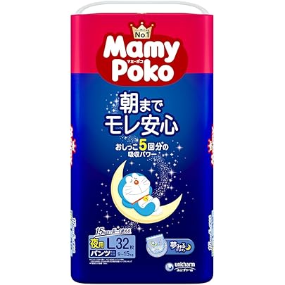 Amazon.co.jp: ユニ・チャーム マミーポコパンツ Lドラえもん 42枚