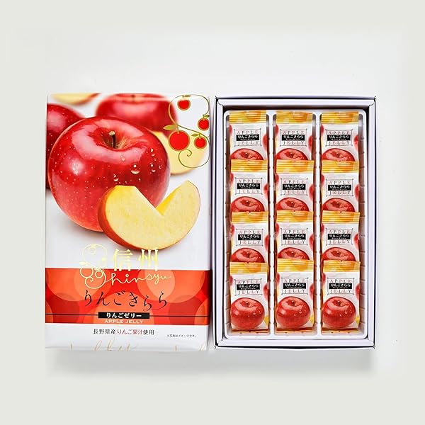 りんご工房 Amazon.co.jp: 谷尾食糧工業青森県産ふじりんごゼリー2連N240g
