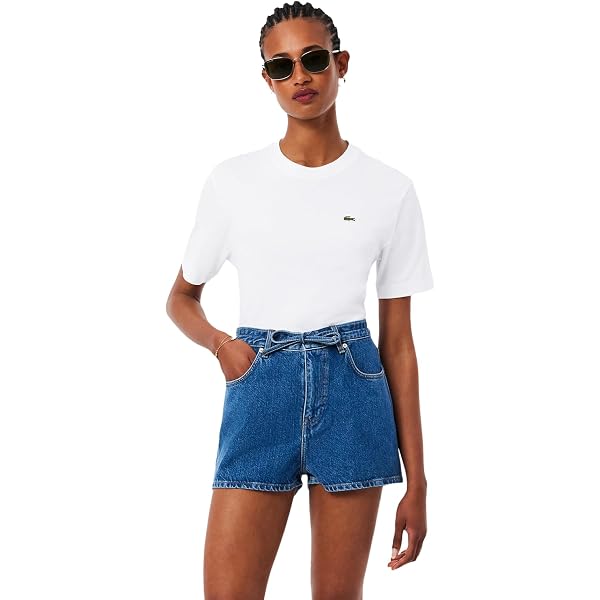 トップス LACOSTE Amazon.co.jp: Lacoste TF430LJ-99IXK36 Coolmax Milanese Rib Knit
