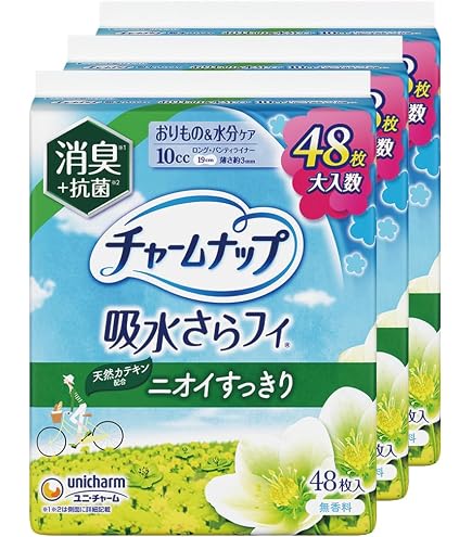 チャームナップ 吸水さらフィ 女性用 パンティライナー 3cc 軽い尿もれ用 チャームナップ 吸水さらフィ 女性用 パンティライナー 3cc 軽い尿もれ用