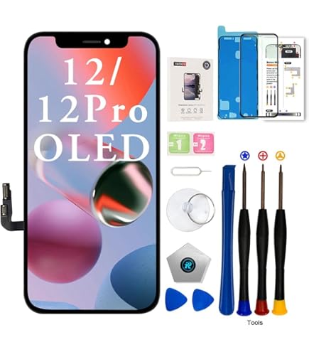 【新品】iPhone 12 pro max OLED 画面　デジタイザ Amazon.co.jp: iPhone 12 PRO MAX LCD Screen Replacement for