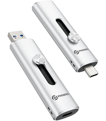 Amazon | 外付けSSD 1TB、最大460MB/s・USB-C/A 2 in 1ケーブル