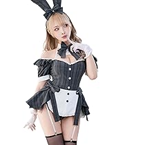 マリームーン デニムバニー バニーガール バニースーツ Amazon.co.jp: [Malymoon] バニー バニーガール レザー ウサギ