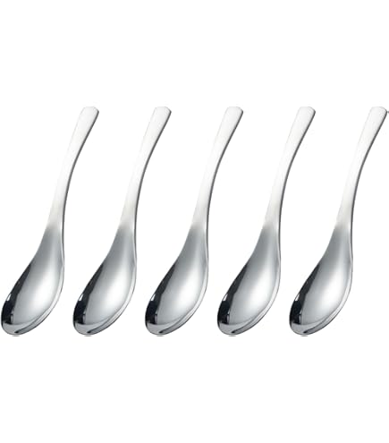 Amazon | 燕舞18-8槌目深レンゲスプーン [ 38 x 180mm ] 【 中華食器