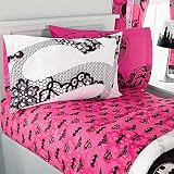 Justice League Sheet Set in Pink Design [並行輸入品]