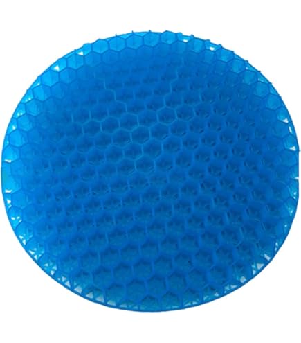 Amazon.co.jp: 丸型 29*29cm ゲルクッション ジェルクッション 二重