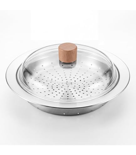 Amazon｜WMF ProfiSelect 24cm スチーマー 両手蒸し器｜蒸し器・せいろ